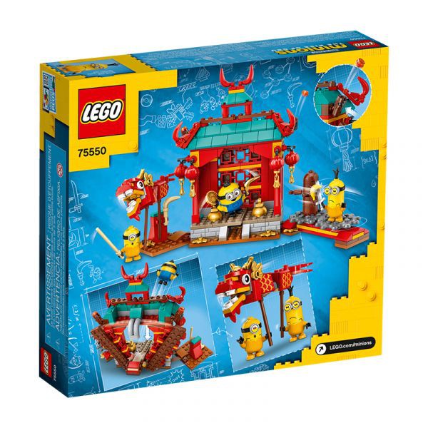 [RẺ VÔ ĐỊCH] LEGO Chính Hãng 75550 Minions Trận Chiến Kung Fu