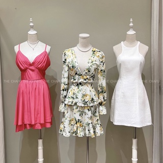 ĐẦM LINEN CHIẾT EO CÓ TÚI 2 BÊN