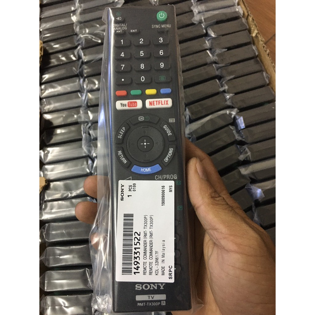 ĐIỀU KHIỂN TIVI SONY RMT-TX300P - ĐIỀU KHIỂN RMT-TX300E HÀNG XUẤT MALAYSIA