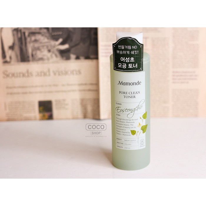 Nước hoa hồng Mamonde Diếp Cá 250ml | BigBuy360 - bigbuy360.vn
