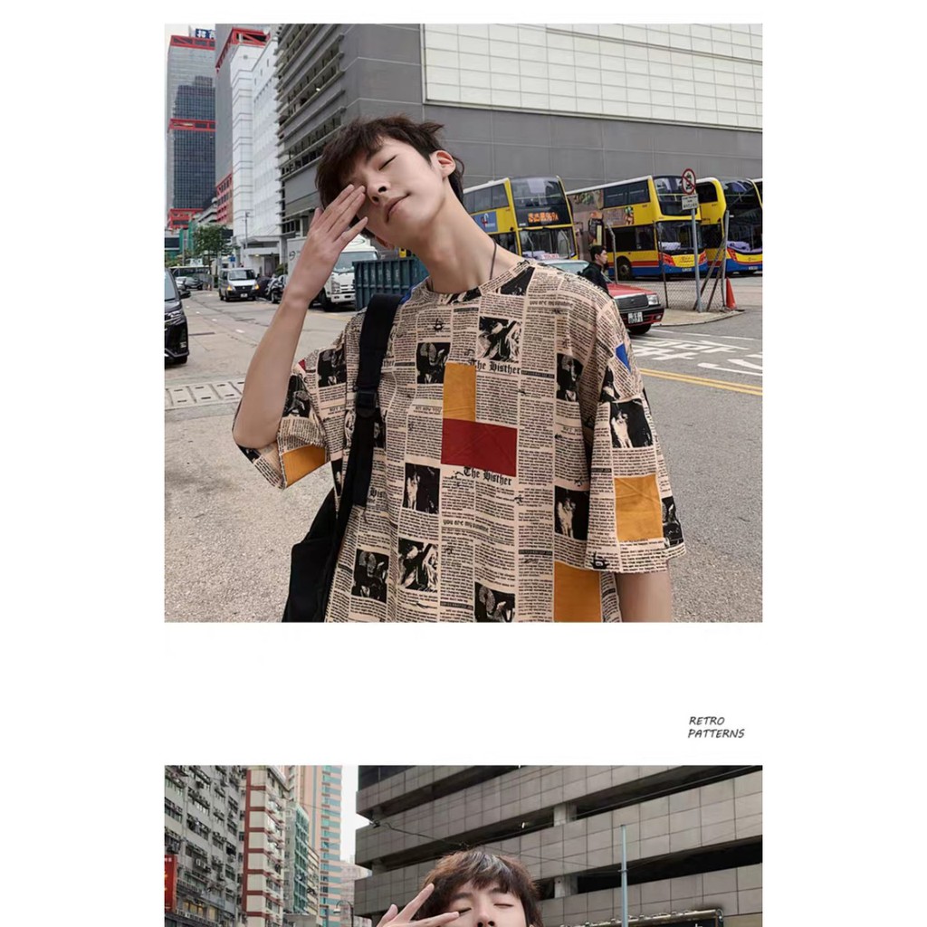 áo thun tay lỡ unisex áo phông Nam Nữ form rộng thun cotton DHL swap phong cách Ulzzang. | BigBuy360 - bigbuy360.vn