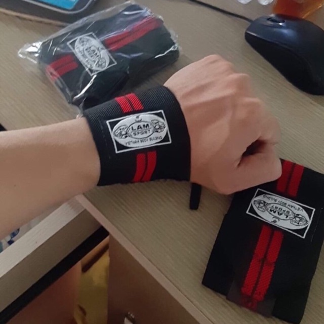 Quấn cổ tay tập Gym Lâm sport