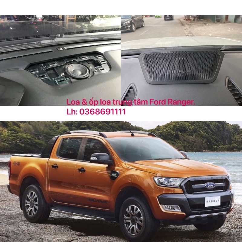 Ốp loa trung tâm Ford Ranger  Raptor , Everest 2015 - 2021 EB3Z18978AC EB3B41046A26AD3ZHE