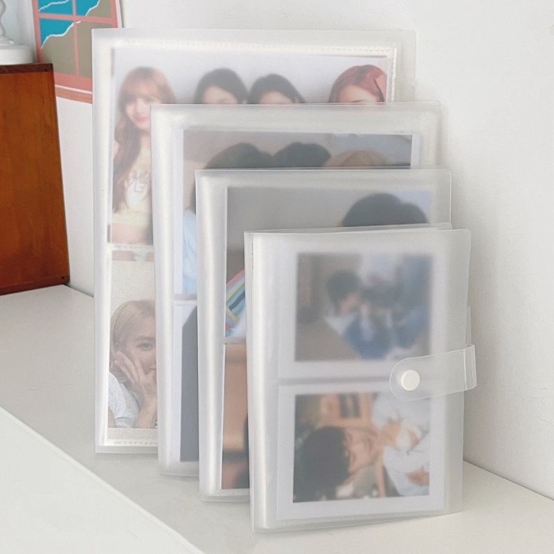 Cuốn Album Ảnh Chất Liệu PP Mờ Kích Thước 3inch 6inch 80/160/240 OUYOUSHOP
