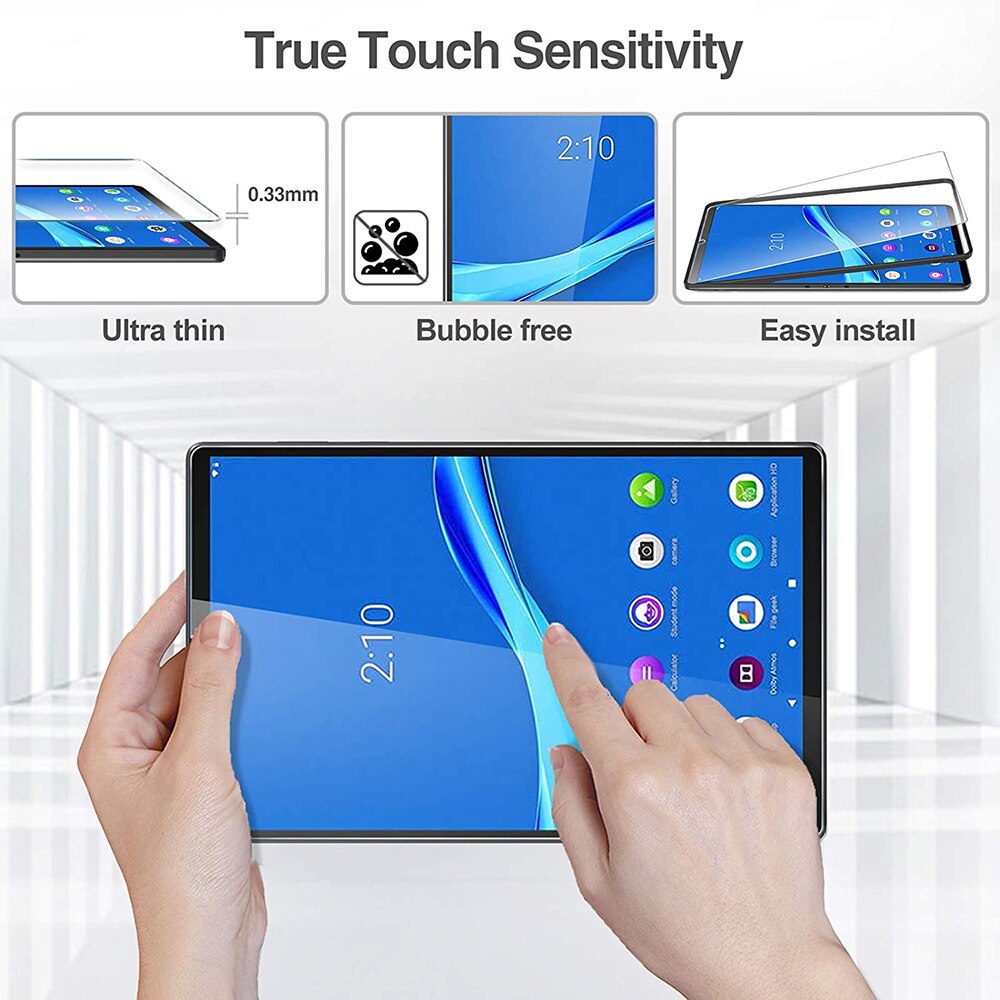 Kính Cường Lực Chống Trầy Hd Cho Lenovo Tab M10 Plus Tb-X606F / Tb-X606X 10.3 Inch 9h Kèm Phụ Kiện