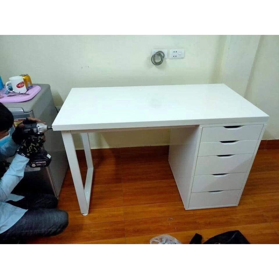 Bàn làm việc Ikea 1 hộc tủ