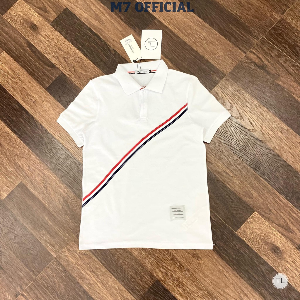 Áo polo cổ bẻ vải cá sấu Cotton trẻ trung _7M official