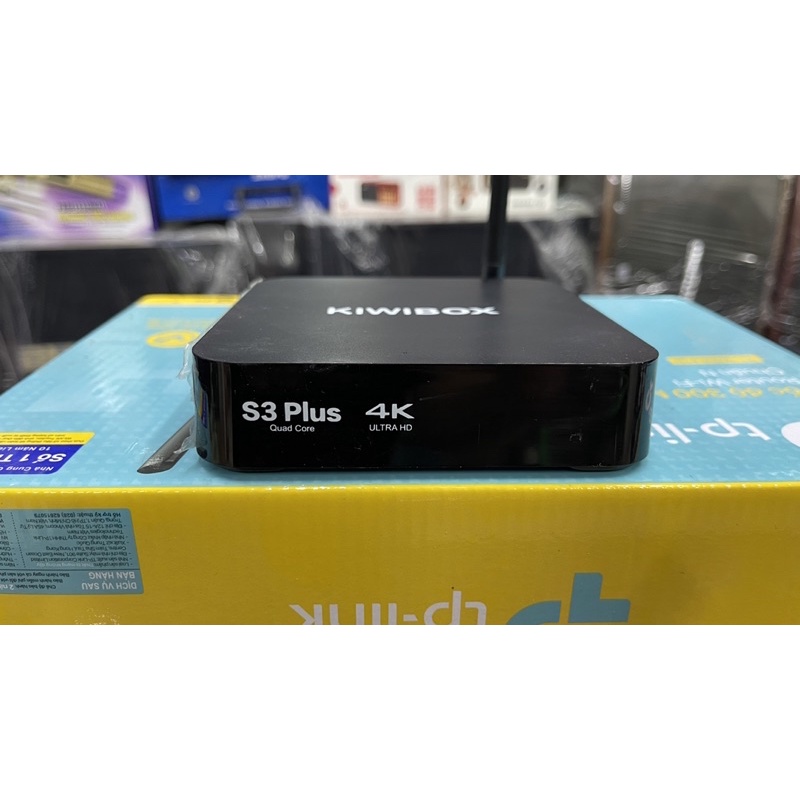 android box tivi Kiwi S3 Plus 4K android 6.0 2G/8G siêu nhanh đủ phụ kiện đã qua sử dụng