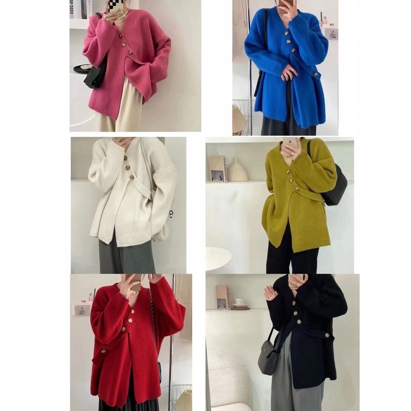 Áo khoác cardigan SUXI phong cách Hàn Quốc thanh lịch dành cho nữ