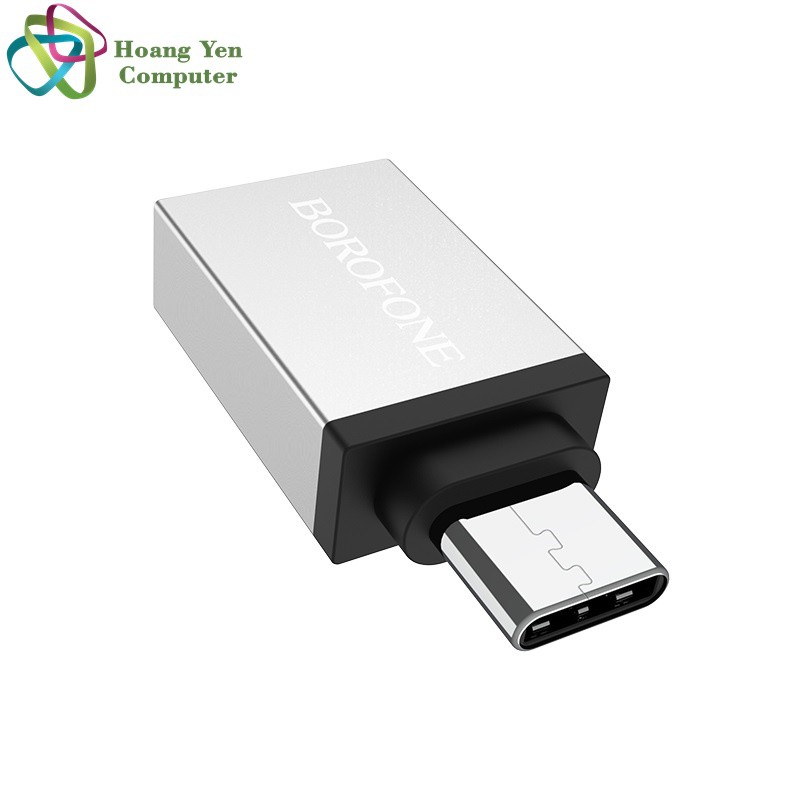 Đầu Chuyển OTG USB 3.0 Borofone BV2 BV3  - BH 12 tháng 1 đổi 1 - Hoàng Yến Computer