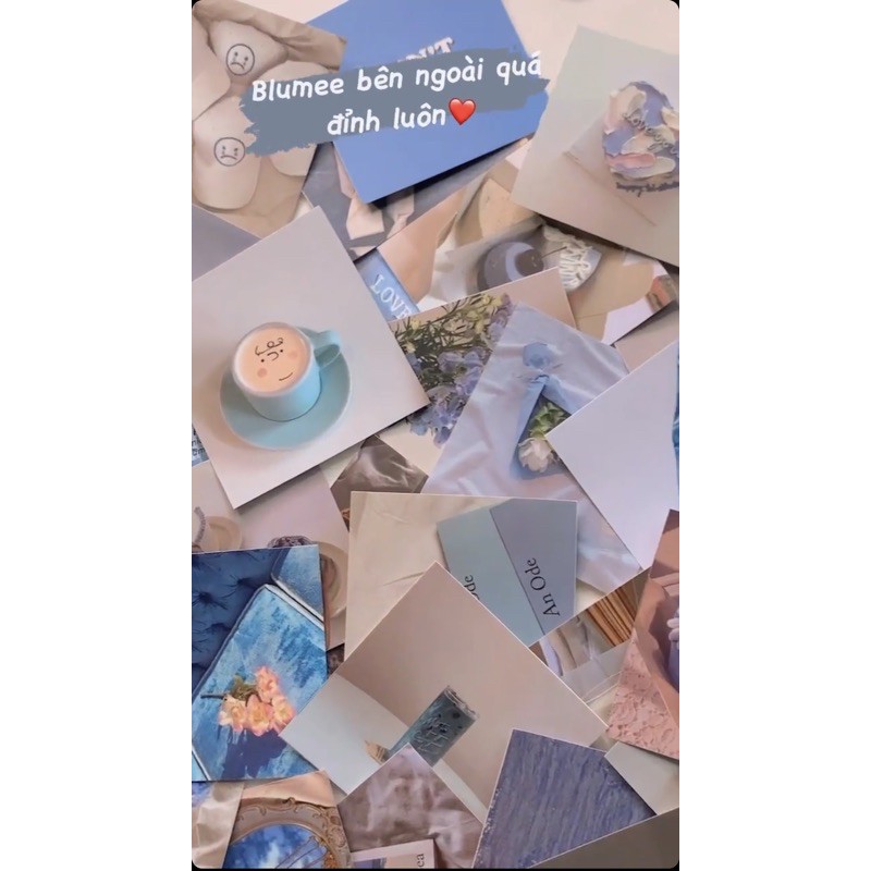 Aesthetic Sticker Set - 40 tấm