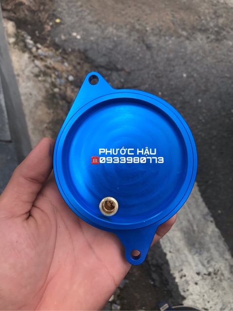 NẮP TRÒN BƠM NƯỚC CNC DÀNH CHO EXCITER - HẬU RACING SHOP