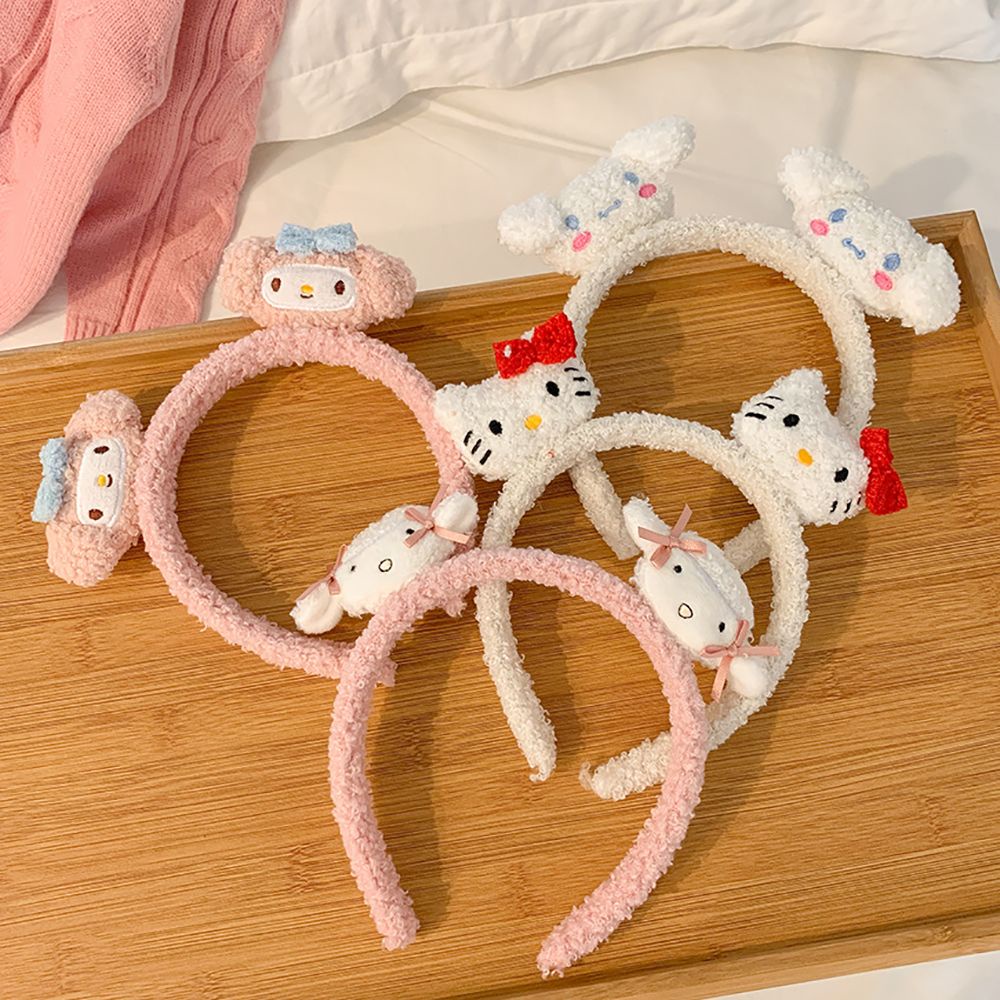 Băng đô hình chú chó hoạt hình dễ thương phong cách Hàn Quốc cho nữ