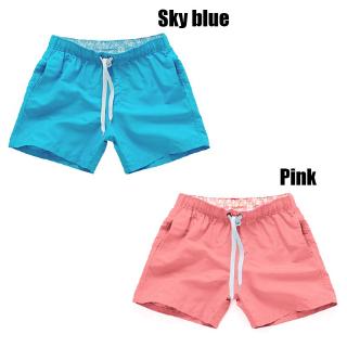 Quần short cạp cao lưng thun cột dây cá tính