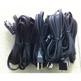 Dây nguồn laptop dẹt, tròn 3 chấu 1,5m