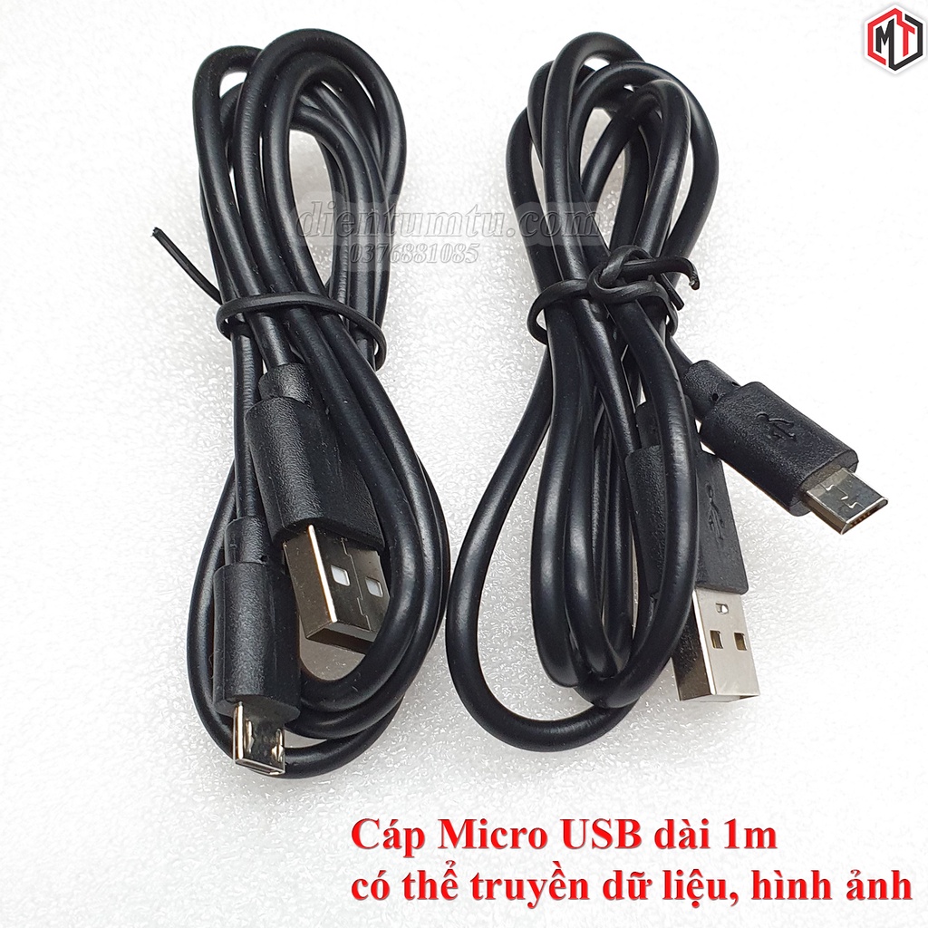 Cáp Sạc Android USB 2.0 ra Micro USB 30cm 1m