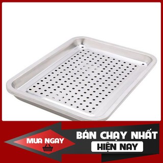 [Hot] Khay úp ly inox 22*32cm