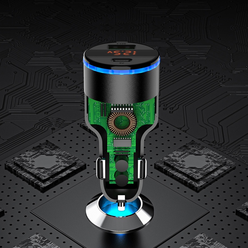 Tẩu Sạc Nhanh PD QC3.0 65W PPS Cổng USB Type C Cho Laptop Điện Thoại