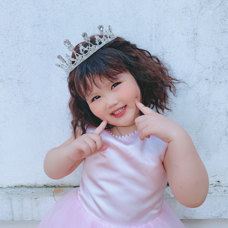 Vương miện công chúa, Bờm tóc vương miện công chúa cho bé Gái, xinh xắn siêu dễ thương mẫu mới DQS0015