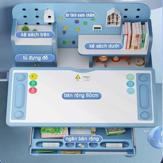 bàn học sinh chống gù chống cận hiện đại cho bé vào lơp 1