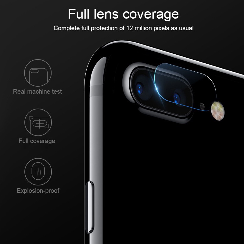 Set 2 miếng dán bảo vệ camera sau cho Iphone 6 7 8 Plus X Xs Max