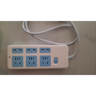 Ổ cắm điện đa năng kéo dài BULL 6 lổ, 1 công tắc, 1m