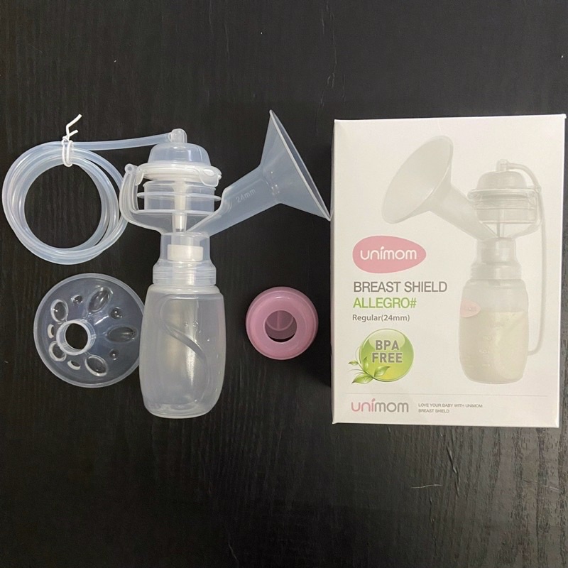 1 Bộ phụ kiện hút sữa Unimom Allegro - phụ kiện cho máy hút sữa điện Hàn Quốc