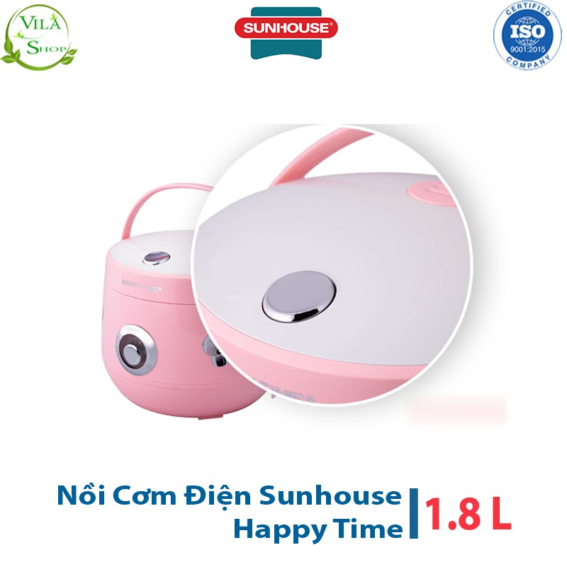 Nồi Cơm Điện, Nồi Cơm Đa Năng Happy Time HTD8521 - 1.8L, Nồi Cơm Điện Xuất Xứ Tại Việt Nam, Người Việt Tin Yêu Hàng Việt