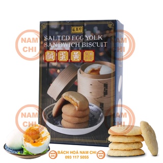 [HỘP 85G] Bánh Quy Nhân Trứng Muối Salted Egg Yolk Sandwich Biscuit - Đài Loan