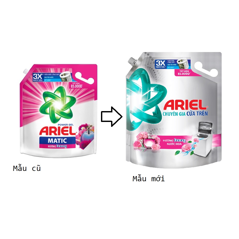 Combo 2 Túi Nước Giặt Ariel Matic - [3.2 Kg - 3.5 Kg/Túi]