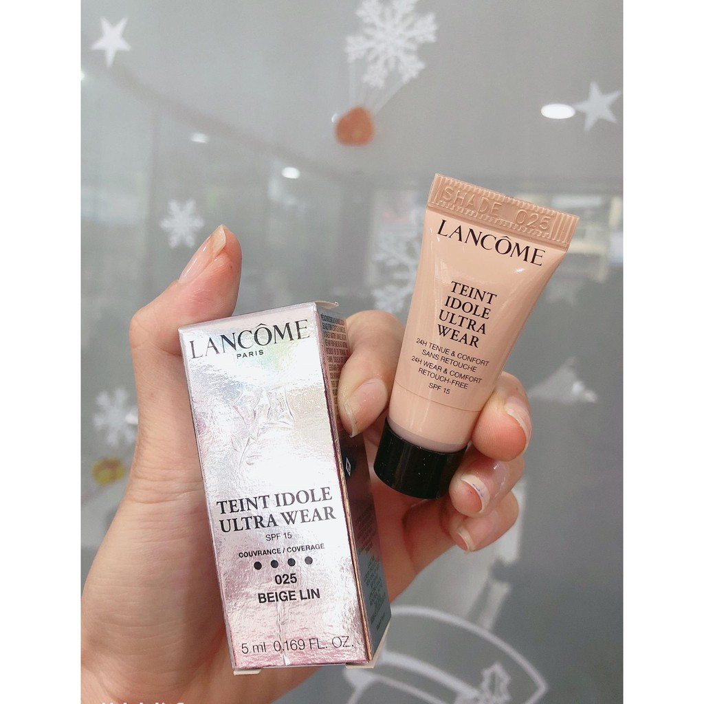 Kem nền Lancome - Kem nền Lancôme Teint Idole Ultra Wear spf 15 mini 5ml