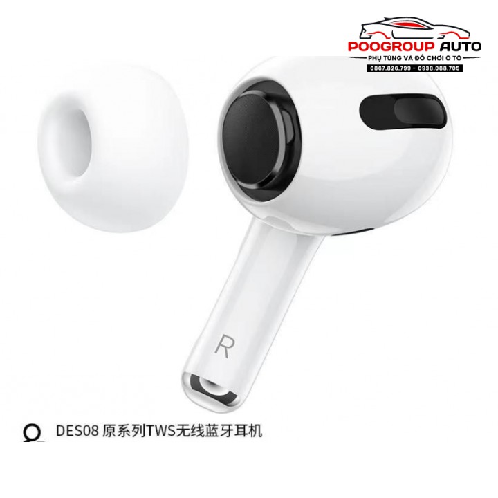 CHÍNH HÃNG tặng vỏ bọc pro Tai nghe Bluetooth V5.1 Hoco DES08 hỗ trợ khử tiếng ồn, cảm biến, định vị, đổi tên có BH | BigBuy360 - bigbuy360.vn