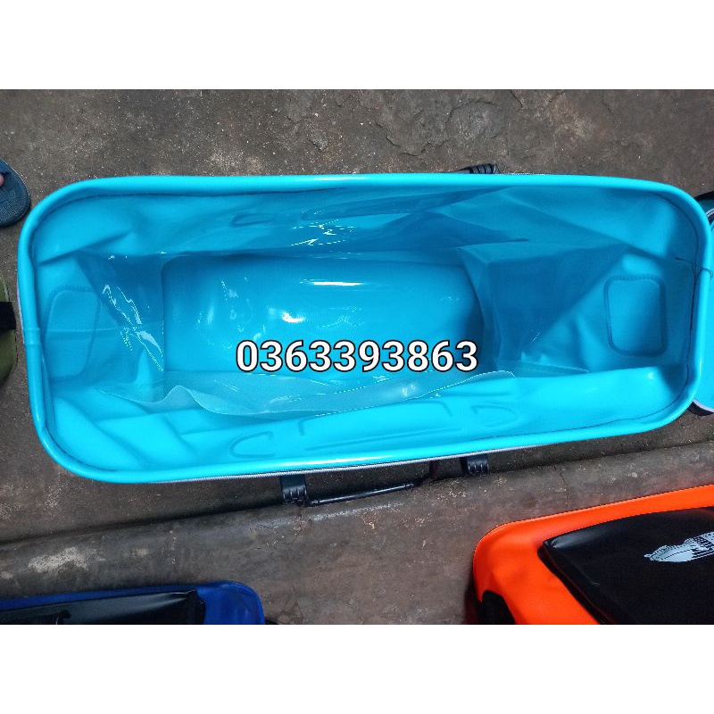 Thùng đựng cá đi câu.thùng đựng cá gấp gọn 53cm