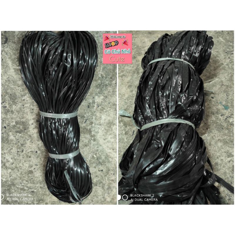 1kg dây nilon đen cột hàng hóa , cột đồ