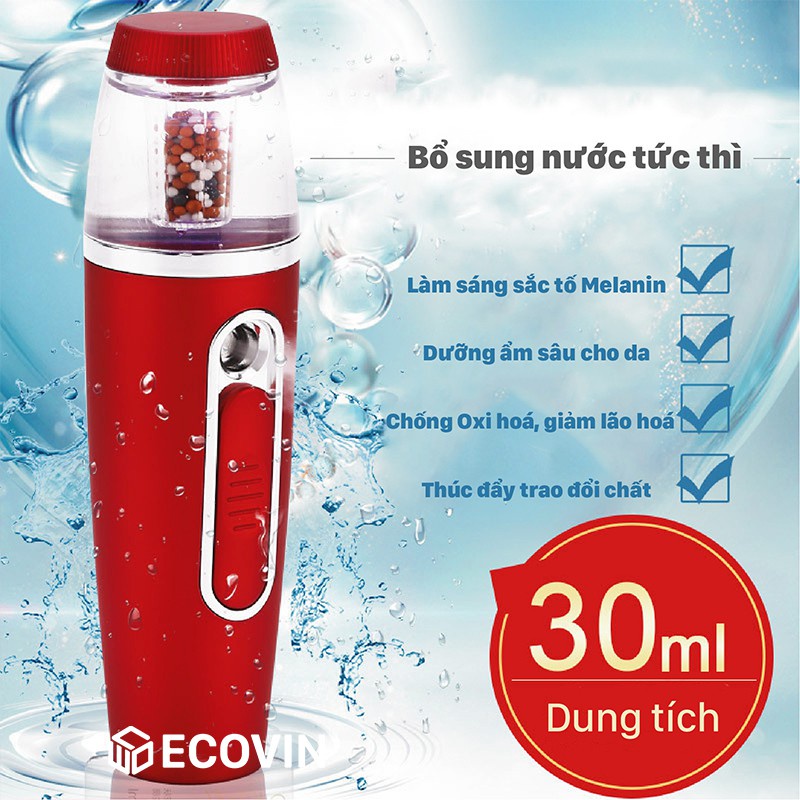 Máy Xịt Khoáng, Phun Sương MINI NANO Cao Cấp,💝FREESHIP💝 (BÁN LỖ ĐỂ XIN 5*****)