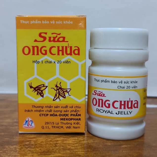 Kẹo ngậm sữa ong chúa lọ 20 viên