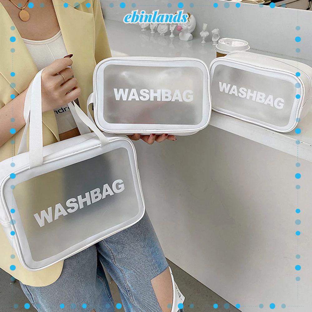 Túi Đựng Mỹ Phẩm Trong Suốt Chống Thấm Nước Tiện Dụng Mang Đi Du Lịch