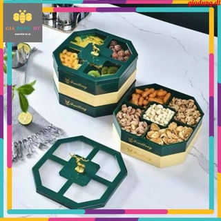 Khay mứt 3 tầng hình hươu vàng , phong cách bắc âu sang trọng, hàng loại 1