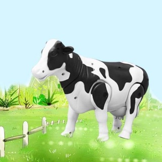 Đồ chơi con bò sữa chạy pin đèn nhạc