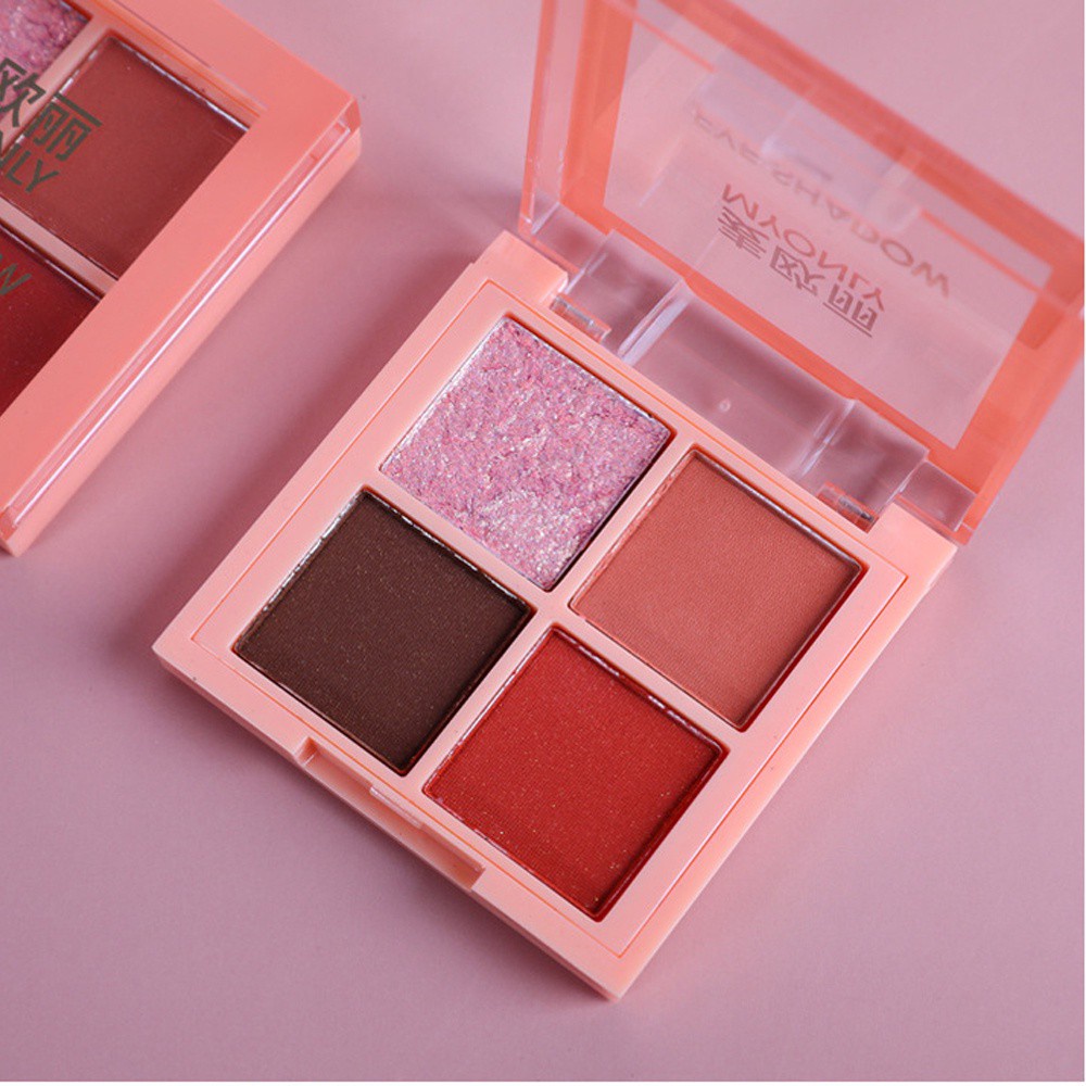 [Hàng mới về] Bảng Phấn Mắt Mihan1 Kháng Nước Và Trang Điểm Lâu Trôi Cao Cấp