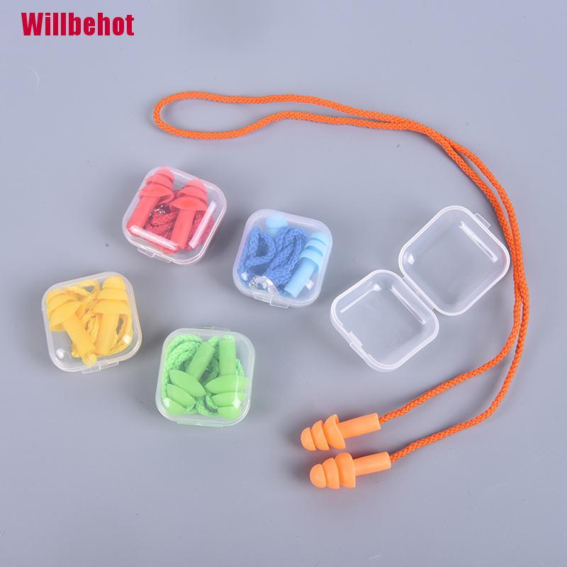 Nút Silicone Cách Âm Kèm Dây Đeo Tiện Lợi