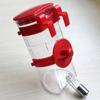 Bình nước treo gắn chuồng chó mèo thú cưng 750ml