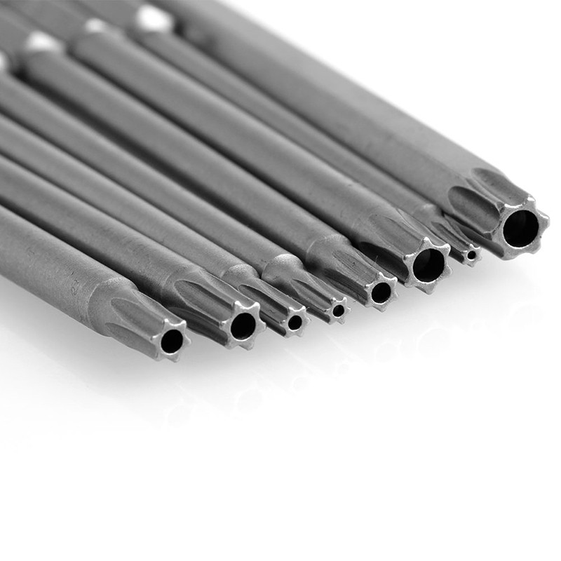 Bộ 8 Đầu Tua Vít Từ Tính Torx T8-T40 100mm 1 / 4 &quot;