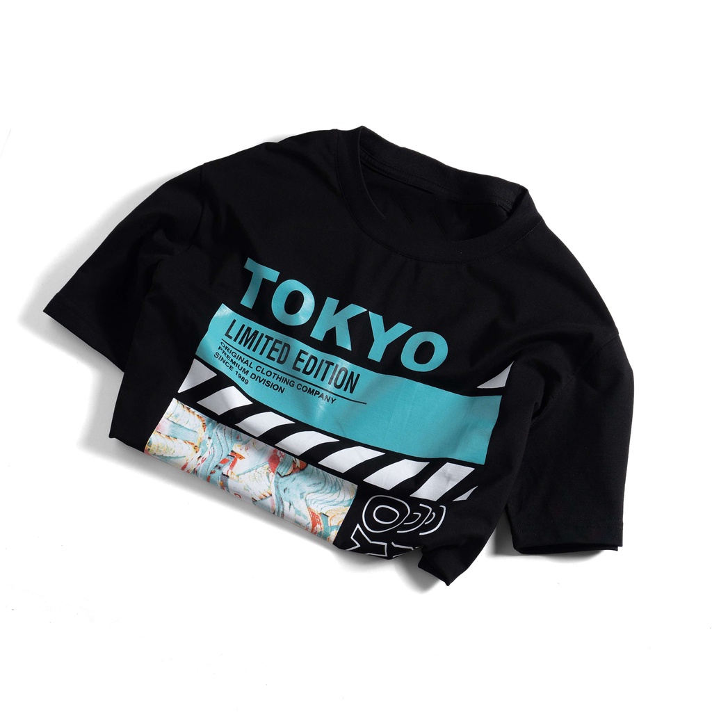 Áo thun nam nữ, phông nam nữ Tokyo vải cotton chuẩn xịn hàng đẹp mặc thoáng mát