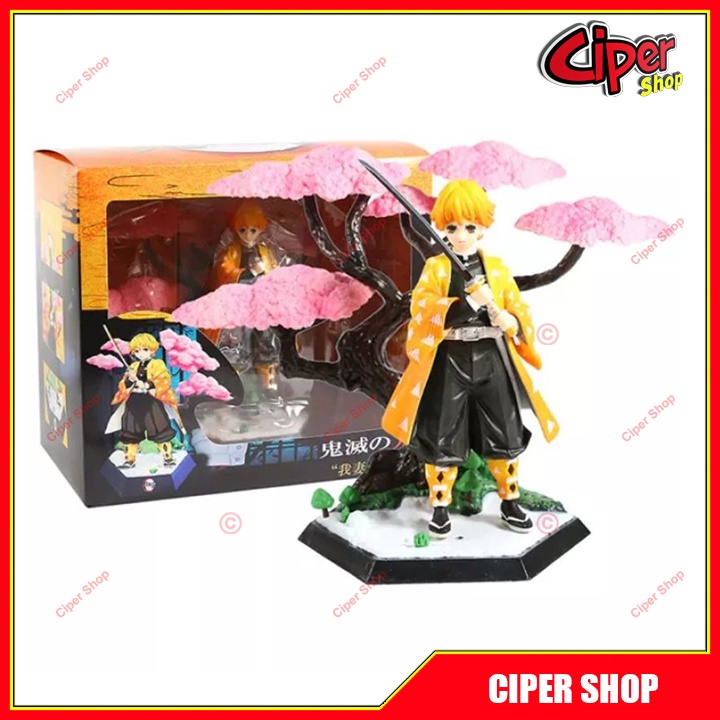 Mô hình Agatsuma Zenitsum GK - Figure Action Kimetsu No Yaiba - Mô hình Thanh Gư ơm Hủy Diệt