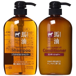 Dầu gội xả mỡ ngựa Horse Oil Nhật Bản