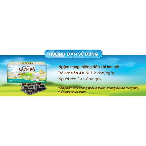 Viên ngậm ho Bách Bộ Mom and Baby - Dạng vỉ | BigBuy360 - bigbuy360.vn