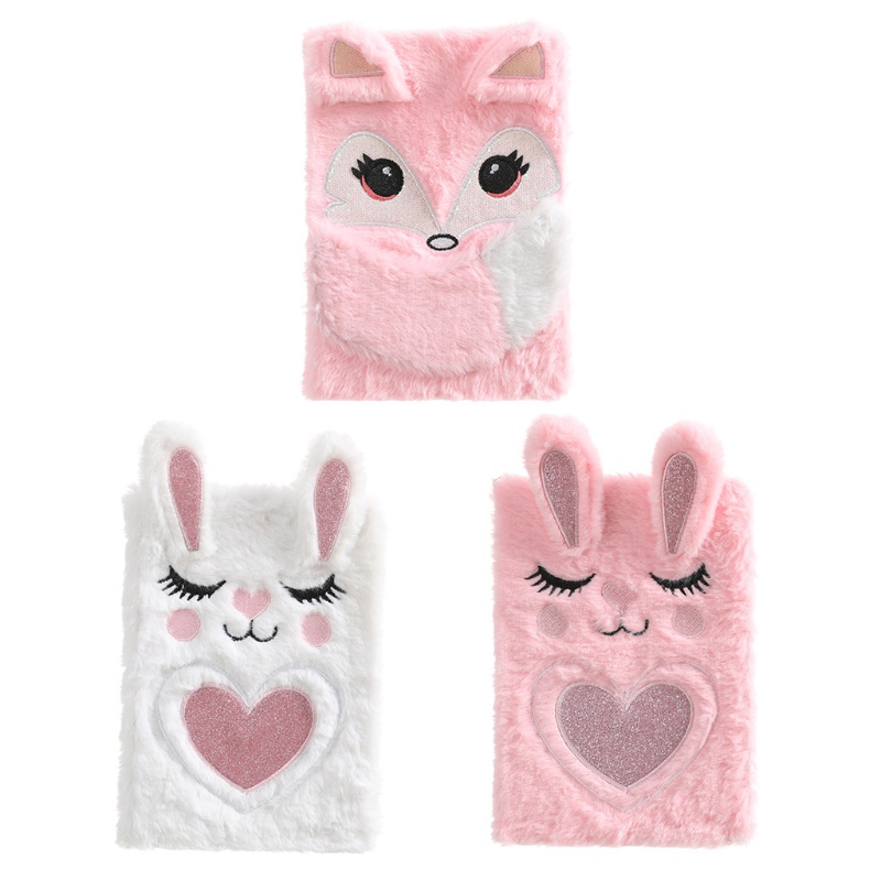 Sổ Ghi Chú Bỏ Túi Phủ Lông Mềm Mại Tiện Dụng Cho Học Sinh