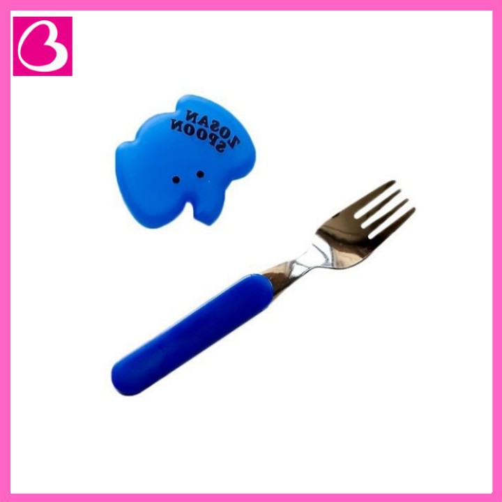 Muỗng Thìa Inox Nhật bản kèm nắp đậy hình thú cho bé