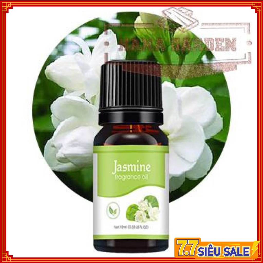 Tinh dầu Hoa Nhài (Lài) Jasmine Essential Oil Thiên Nhiên Nguyên Chất Cao Cấp